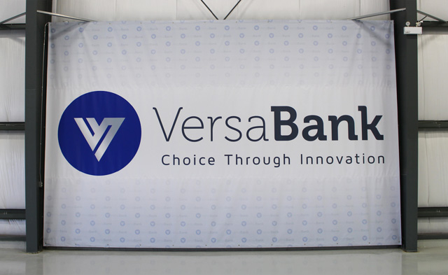 Large Banner Versa Bank Event