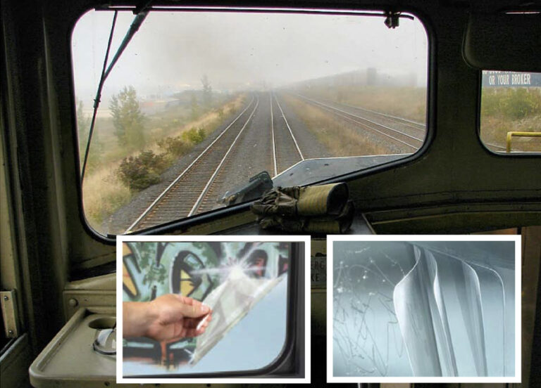 Locomotive Window Protection Film